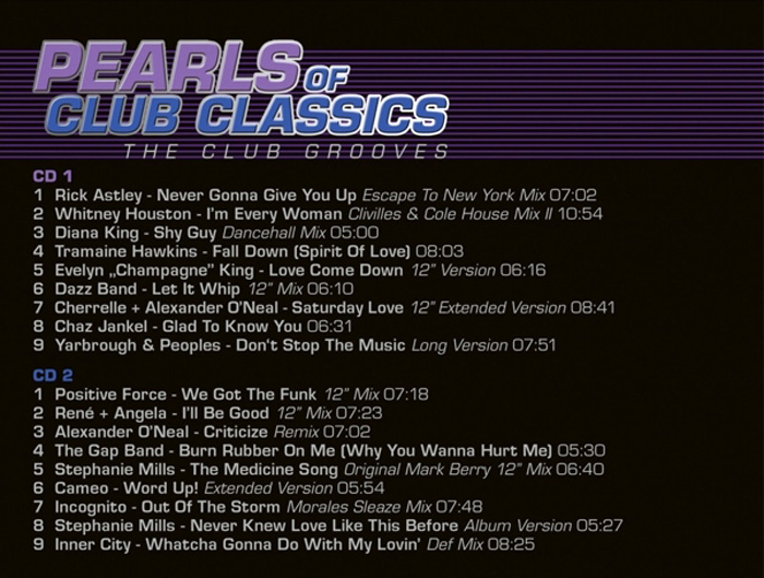 Various - Pearls Of Club Classics - The Club Grooves